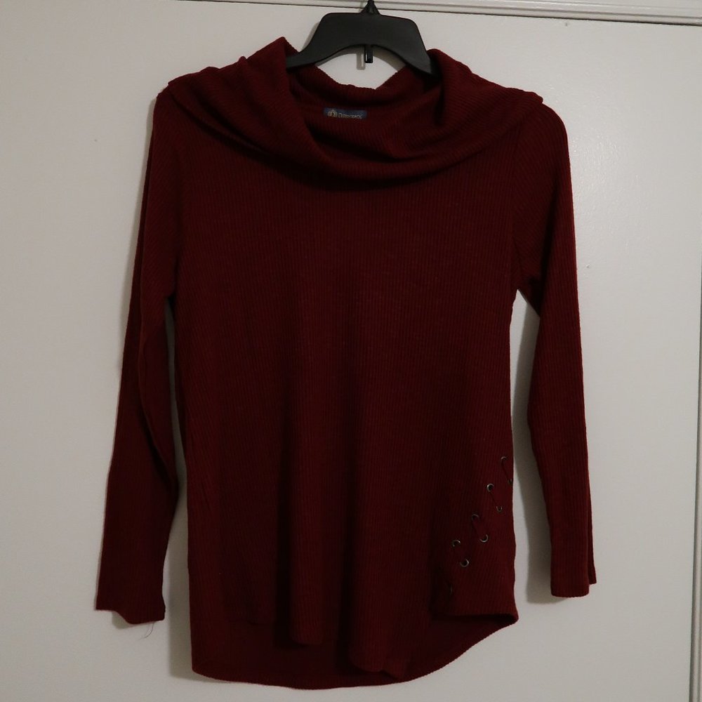 Port Wine Red Sweater Medium